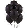 10 Inches Latex Black Color Party Balloons 1 Pcs