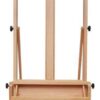 Mont Marte Tilting Studio Wooden Floor Easel. Height Adjustable Extra Large H-Frame Featuring a Large Tilt Range. Castor Wheels Allow Easy Movement and Can Be Locked into Place. - Image 8