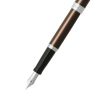 Sheaffer Sagaris 9480 Metallic Brown, Chrome Trim, Fountain Pen - Image 2