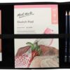 Mont Marte Sketching Set in Soft Case, 18 Piece, Includes Charcoal Pencils, Graphite Pencils, Blending Tools, Erasers, Sketching Pad and Pencil Sharpener 18 pc set - Image 2