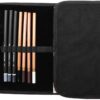 Mont Marte Sketching Set in Soft Case, 18 Piece, Includes Charcoal Pencils, Graphite Pencils, Blending Tools, Erasers, Sketching Pad and Pencil Sharpener 18 pc set - Image 3
