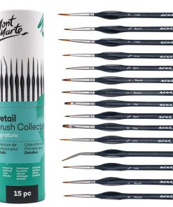 Mont Marte Detail Brush Collection Signature 15pc