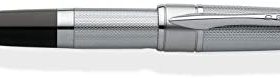 Cross Apogee Chrome Fountain Pen with Chrome Appointments and Rhodium Plated 18 Karat Gold Nib - Image 2