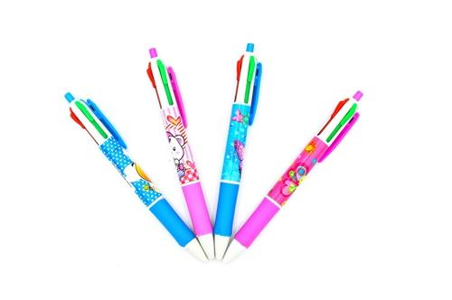 4 Colours in 1 Assorted Colorful Pen For School Kids Birthday Return Gift 3 4 Colours in 1 Assorted Colorful Pen For School Kids Birthday Return Gift