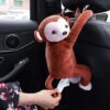 Tissue Box Creative Monkey Design Tissue Holder, Dispenser, Cover for Home and Car - Image 5