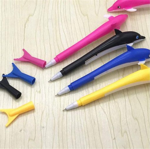 Animal Dolphin Shape Writing Gel Pen2