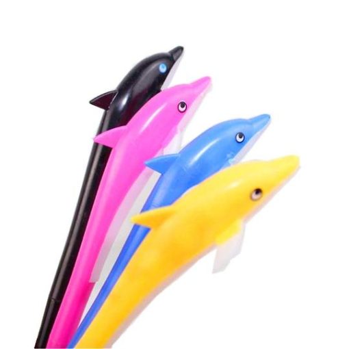 Animal Dolphin Shape Writing Gel Pen4