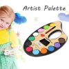 Artist Palette 12 Water Color with Brush - Image 2