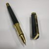 Baoer Y02 Rollerball Pen - Black with Gold Trim - Image 3