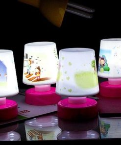 CARTOON CHARACTER STYLE MINI LED PUSH LAMP3