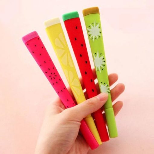 Candy Colors Cute Fruit Gel Ink Pen