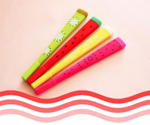 Candy Colors Cute Fruit Gel Ink Pen1