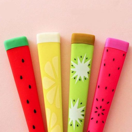 Candy Colors Cute Fruit Gel Ink Pen4