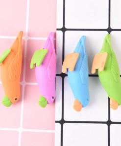 Colorful Parrot Style Erasers2