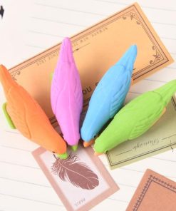 Colorful Parrot Style Erasers3