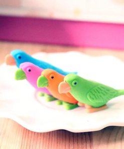 Colorful Parrot Style Erasers7