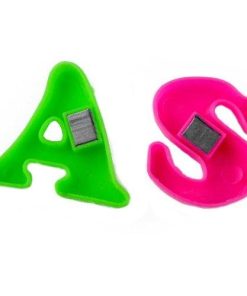 Colorful Plastic A Z Alphabet Letters Fridge Magnets Set Of 261
