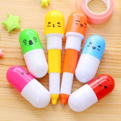 Creative Telescopic Capsule Ball Pens 1 Pcs