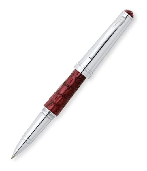 Cross Torero Bordeaux Crocodile Rolling Ball Pen AT0545 2 img2