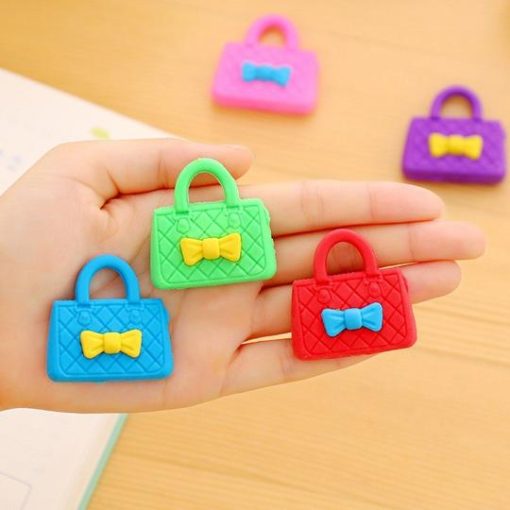 Girls Hand Bag Purse Style Eraser