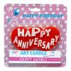 Happy Anniversary Party Cake Decoration Candles