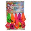 Happy Birthday Printed Medium Balloon 10cm Pack Of 10 Pcs