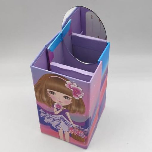 Its My Favorite Cardboard Multipurpose Pencil BoxMakeup box for Girls2