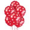 Latex Red Polka Dot Balloon 12 Pic