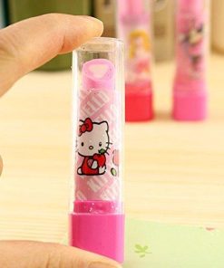 Lipstick Style Rubber Eraser For Girls2