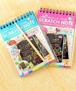 Magic Scratch Note Diary 8 pages1