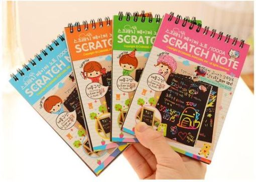 Magic Scratch Note Diary 8 pages5