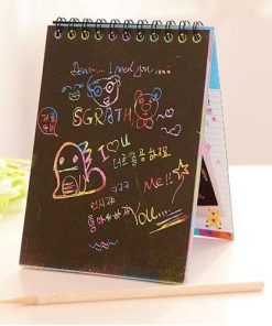 Magic Scratch Note Diary 8 pages6