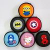 ROUND CHARACTER EARPHONE CASE