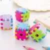 Rubik Building Blocks Pencils Sharpeners Toy