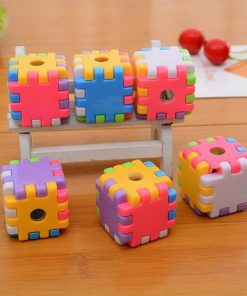 Rubik Building Blocks Pencils Sharpeners Toy3