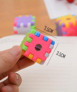 Rubik Building Blocks Pencils Sharpeners Toy4