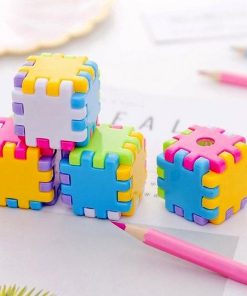 Rubik Building Blocks Pencils Sharpeners Toy5