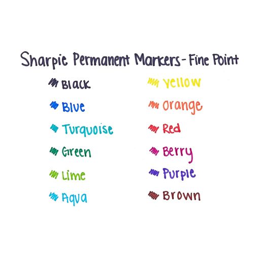 Sharpie Permanent Marker Fine 300722