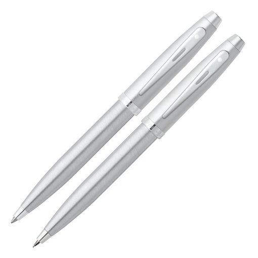 Sheaffer 100 9306 Silver Pen Pencil Set 2