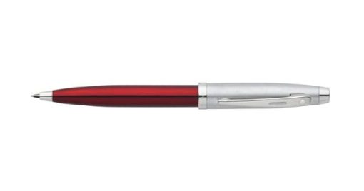 Sheaffer 100 9307 Gift Collection Red Translucent w Brushed Chrome Cap .7mm Pencil img1