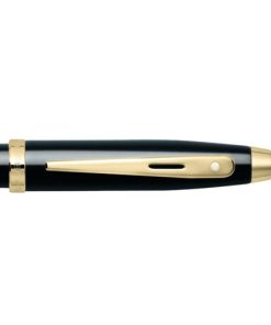 Sheaffer 100 9322 Black With Gold Tone Trim Ballpoint Pen img3