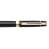 Sheaffer 300 9325 Glossy Black With Gold Tone Trim Rollerball Pen - Image 3