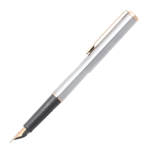 Sheaffer 9003 Agio Compact With Brushed Chrome Plate Finish Fountain Pen img11