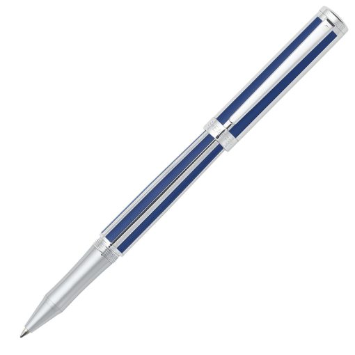 Sheaffer 9230 Intensity Ultramarine Blue Striped Roller Ball Pen img1