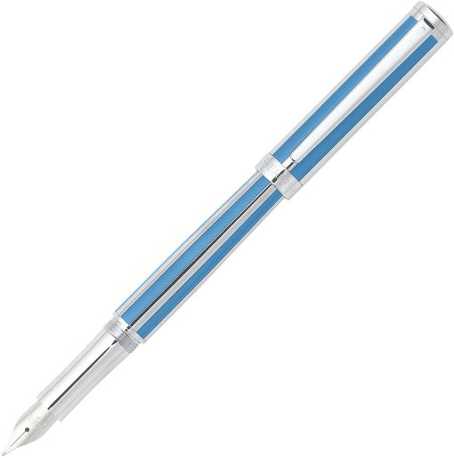 Sheaffer 9231 Intensity Cornflower Striped Fountain Pen img1