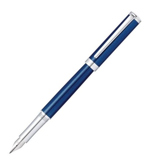 Sheaffer 9243 Engraved Blue Intensity Fountain Pen img1