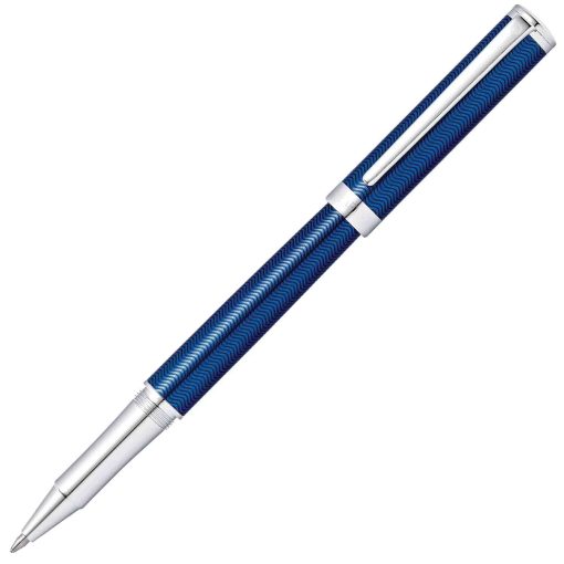 Sheaffer 9243 Engraved Blue Intensity Rollerball Pen img1