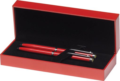 Sheaffer 9507 Ferrari 200 Rosso Corsa Ballpoint Pen 0.7mm Pencil Set Img2