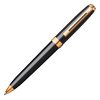 Sheaffer 9801 Prelude Mini Black Laquer With Gold Trim Ballpoint Pen Img1