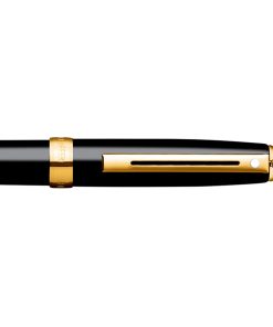 Sheaffer 9801 Prelude Mini Black Laquer With Gold Trim Ballpoint Pen Img3